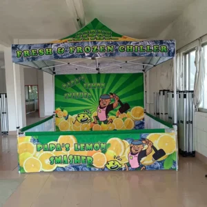 Custom 10×10 Steel Canopy Tent for Trade Show Events