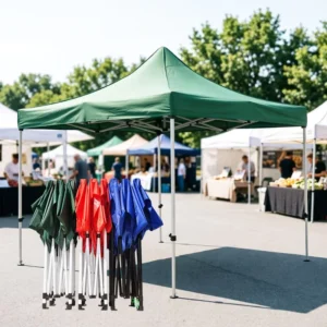 Custom 10×10 Waterproof Heavy Duty Commercial Pop up Canopy Tent for Outdoor Trade Show and Advertising Events