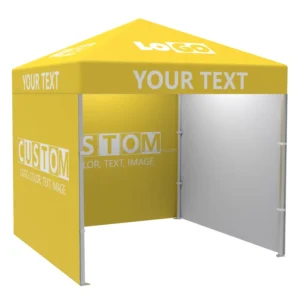 Custom 10×10 Waterproof Outdoor Exhibition Canopy Tent with Foldable Aluminum Frame and Anti-UV Flame Protection