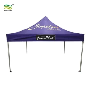 Custom 10x10ft Foldable Portable Pop-Up Canopy Tent for Outdoor Advertising and Trade Shows