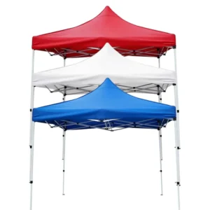 Custom 10x10ft Heavy Duty Pop-Up Canopy Tent with Steel Frame for Advertising Trade Shows and Events