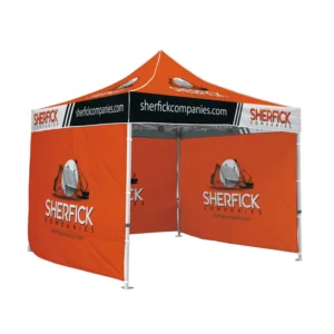 Custom 10x10ft Waterproof Pop-Up Marquee Gazebo Canopy Tent