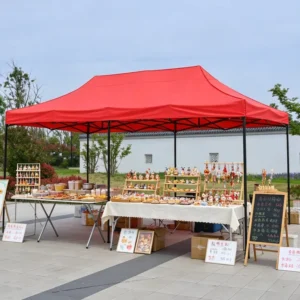 Custom 10×15 Tent with Logo for Events, Pop-up Trade Show Canopy Gazebo