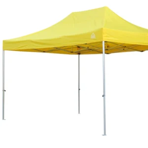 Custom 10×20 Folding Aluminum Frame Pop-Up Canopy Gazebo Tent with Double Polyester for Outdoor Markets