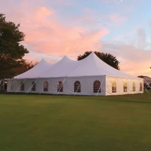 Custom 20×30 20×40 40×100 Party Tent Outdoor Transparent Wedding Tent Large Frame Canopy Marquee Tent
