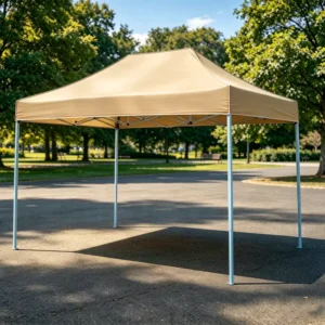 Custom 3 x 4.5 m Portable Outdoor Pop-Up Canopy Tent with Oxford Fabric and Steel Frame