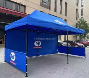 Custom 3 x 6 Portable Pop-Up Canopy Tent for Events