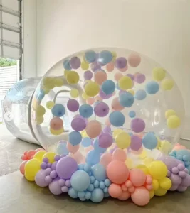 Custom 3m Transparent PVC Inflatable Bubble Tent House for Party and Wedding Decorations