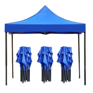 Custom 3×3 Folding Canopy Tent for Display