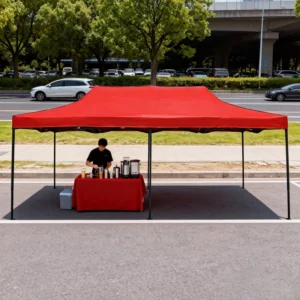 Custom 3×3 Steel Frame Folding Waterproof PVC Outdoor Event Party Trade Show Promotional Pop Canopy Tent All Seasons Custom Logo