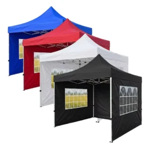 Custom 3x3m 10x10ft Outdoor Pop up Canopy Tent with Side Walls Waterproof Heavy Duty Trade Show