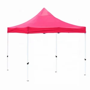Custom 3x3m Folding Tent with Full Side Wall Pop-Up Canopy Oxford and PVC Fabric Single Layer
