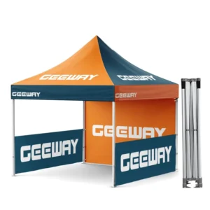 Custom 40mm Hex Aluminum Outdoor Pop-up Canopy Tent with Logo for Trade Shows