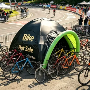 Custom 6×6 Outdoor Inflatable Shade Tent Air Canopy Dome Gazebo for Brand Booth