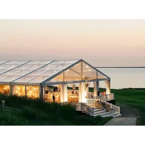 Custom 7m Aluminum Frame PVC Marquee Tent, Modern Large Tent for Weddings, Parties and Exhibitions