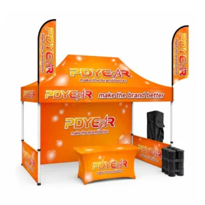 Custom Advertising Tent 3×4.5m Outdoor Promotion Tent 10×15 Canopy Tent Waterproof Fabric Event Trade Show Marquee Gazebo