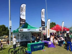 Custom Advertising Tent Kit with Flag & Table Cover Full Branding Pop up Event Canopy for Trade Show Promotion