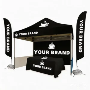 Custom Aluminum 10x10ft and 10x15ft Hexagon Portable Tent for Outdoor Events, Weddings, and Trade Shows