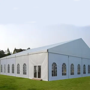 Custom Aluminum 6061 T6 Alloy Frame Fashion Modern Large Easy Water Resistant Square Tube Type Outdoor Trade Show Party Event