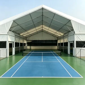 Custom Aluminum Pickleball Court Tent, Waterproof Outdoor Sports Court Cover