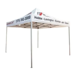 Custom Aluminum Single-Top Fold-Up Star Trade Show Tent