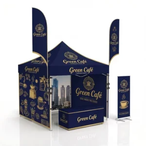 Custom Canopy Tent 10×10 Logo Personalized Pop Vendor Booths Trade Shows Marketing Events Water Repellent Heavy Duty