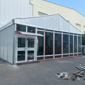 Custom Canopy Tent Glass Tent for Event Waterproof UV Protection Aluminum Party Tent