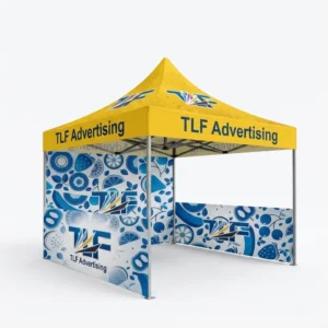 Custom Canopy Tent Portable Heavy Duty Outdoor 10x10FT 10x15FT 10x20FT Folding Printed Trade Show Tent