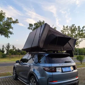 Custom Car Roof Top Tent Outdoor Folding Camping Truck Roof Top Tent Aluminum Hard Shell Cover Roof Top Tent