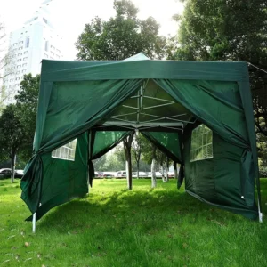 Custom Color 3x3m/4x4m Aluminum Folding Gazebo Tent Heavy Duty Indoor Outdoor Events Parties Weddings Exhibitions