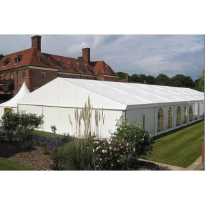 Custom Commercial Aluminum Alloy Modern Square Waterproof Wedding Party Exhibition Event Tent with Custom Color