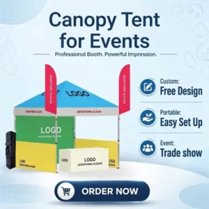 Custom Design 3 x 3 m 10 x 10 ft Aluminum Frame Pop-Up Exhibition Tent for Events