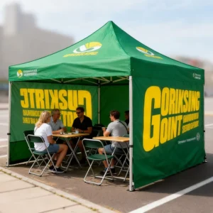 Custom Design 3×3 Pop up Outdoor Trade Show Tent Rooftop Tents Canopy Custom Fabric Waterproof 10×10 Canopy Tent for Event