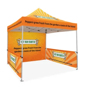 Custom Design Folding 10X10 Tent Pop up Canopy Tent Market Windproof Outdoor Promotional Canopy Advertising Tent