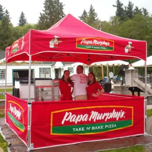 Custom Design Folding 10×20 Pop-up Canopy Tent with Aluminium Frame for Trade Shows and Markets