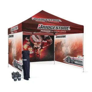 Custom Design Folding Tents 40*40mm Hexagon Frame 10X10 Pop up Canopy Tent Outdoor Gazebo