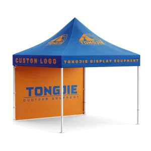 Custom Design Pop Up Booth Tent Tear Resistant Easy Install for Outdoor Fairs