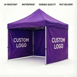 Custom Durable Quality Easy Set up UV Protective Trade Show Tent for Adverting Exhibition Events