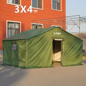 Custom Durable Waterproof Four-Season Galvanized Steel Pipe Large Shelter Mobile Emergency Medical Double Layer Portable Outdoor