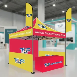 Custom Dye Sublimation Print 10x10ft 600D Gazebo Canopy Tent 3x3m Marquee with Aluminum Frame for Event Use