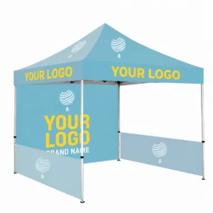 Custom Dye Sublimation Print Waterproof Fire Retardant Aluminum Frame Marquee Tent for Outdoor Events Trade Advertising