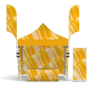 Custom Event Tent Package with Table and Chairs