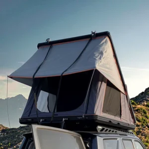 Custom Factory Oxford Hard Shell Rooftop Tent SUV Outdoor Car Camping Four Season Waterproof Windproof Double Layer 2-3