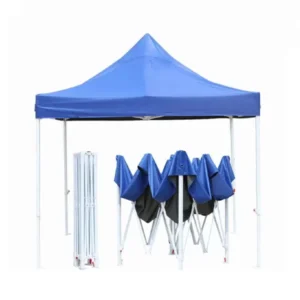 Custom Folding Pop-Up Canopy Advertising Gazebo with Single-Layer Steel Frame and Printed Logo