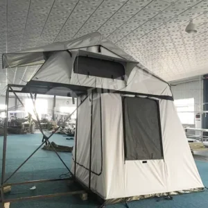Custom Glamping Car Camping Rooftop Tent Folding Soft Shell Roof Top Tent With Annex