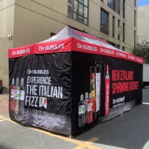 Custom Heavy-Duty 4x8m Pop-Up Folding Canopy Tent with Sidewalls for Outdoor Sports Events