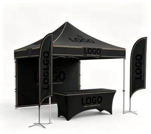 Custom Heavy Duty Windproof Aluminum Frame Oxford Waterproof Eco-Friendly Portable Foldable Outdoor All Seasons Tent