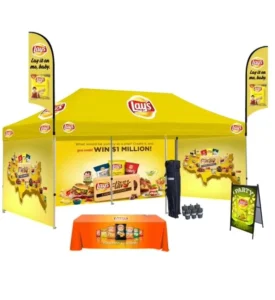 Custom HeavyDuty Waterproof Advertising Trade Show Tent for Indoor Outdoor Trade Shows Sales Events Automotive Agriculture