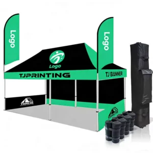 Custom High Quality Indoor Outdoor Trade Show Promotional Tents Waterproof 3×6 Folding Heavy Duty Easy Assembly Exhibition Tent
