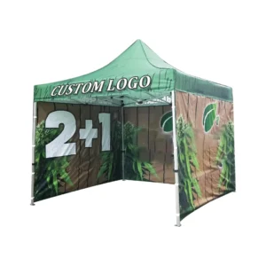 Custom Indoor/Outdoor Pop-up Exhibition Tent with Advertising Logo
